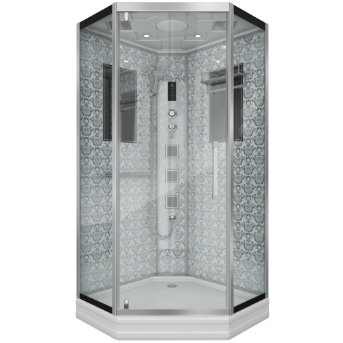 Душевая кабина Niagara Luxe 7717W 100х100 трапеция