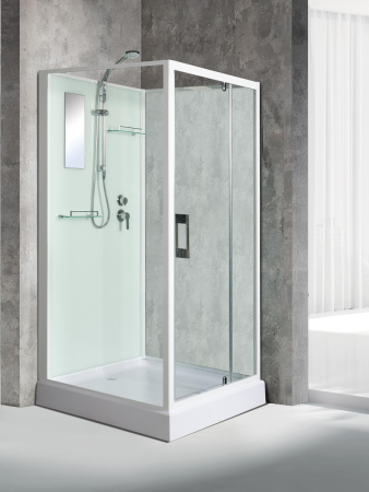 Душевая кабина River TANA 10000001873 100х80 прямоугольная без крыши ориентация универсальная