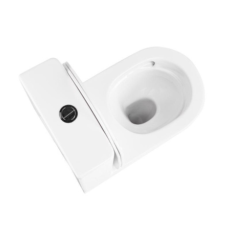 Унитаз-компакт напольный с бачком Тритон Corso Щ0000060998 белый с сиденьем микролифт безободковый смыв торнадо