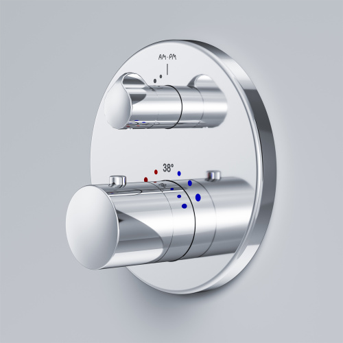 Смеситель для душа Am.Pm Like F8075600 встраиваемый в стену хром с термостатом - фото 5
