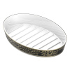 Мыльница THG Marquise porcelaine noire A7F-A02-4607
