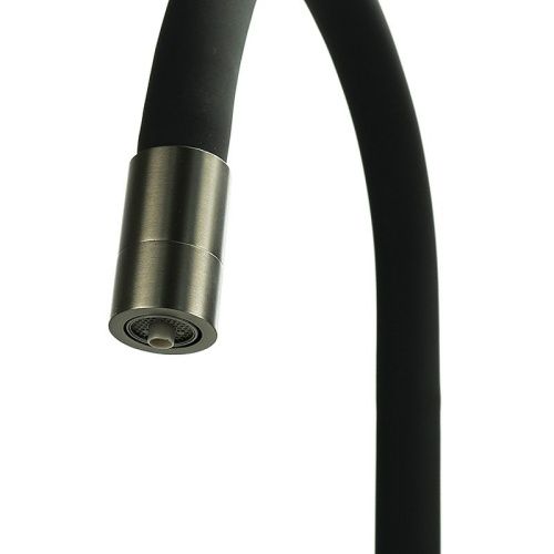 Смеситель для кухни LeMark Comfort LM3075GM на мойку графит - фото 3