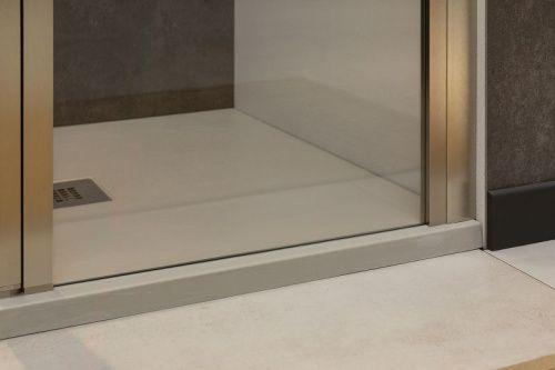 Душевая дверь Allen Brau Priority 3.31005.BA 100х200 стекло прозрачное профиль серебро - фото 4