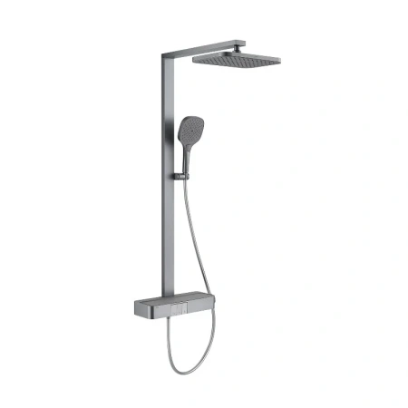 Душевая стойка Arrow AMG13GH872GG настенная цвет серый