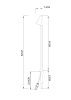 Грунтовый светильник Arte Lamp Muphrid (Мупхрид) A4109FN-1BK