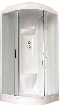 Душевая кабина Royal Bath НК RB90HK6-WC 90х90 четверть круга с крышей ориентация универсальная Душевая кабина Royal Bath НК RB90HK6-WC 90х90 четверть круга с крышей ориентация универсальная