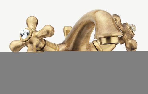 Смеситель Fiore 01ZZ0622 на раковину бронза - фото 2