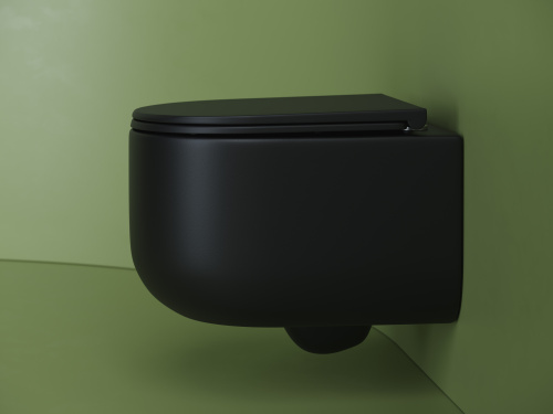 Унитаз Ceramica Nova ULMA CN4006MB подвесной - фото 5