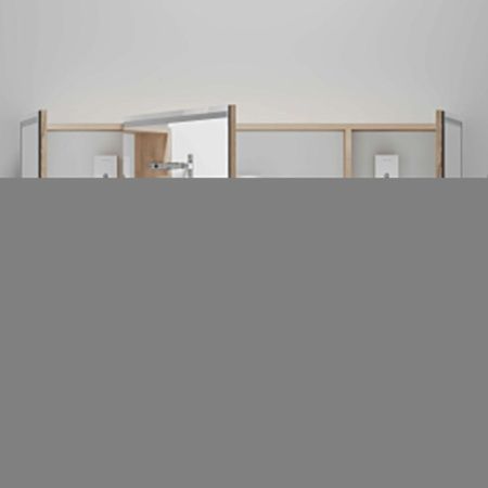 Зеркало-шкаф Sancos Mirror MI120EG 120х70 подвесной цвет коричневый