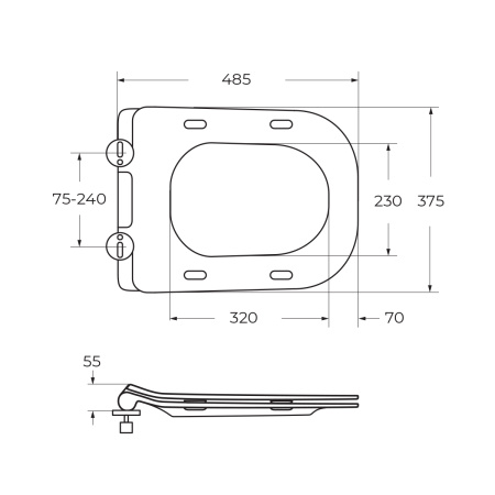 Унитаз подвесной BelBagno SELA BB3201CHR/BB3201SC белый с сиденьем микролифт безободковый каскадный смыв