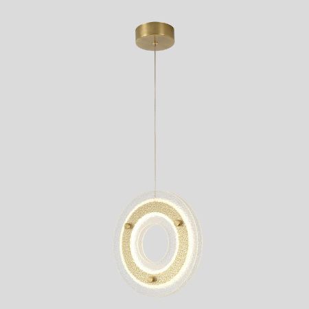 Светильник подвесной Crystal Lux Diego (Диего) DIEGO SP25W LED BRASS