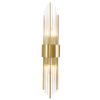 Светильник настенный Crystal Lux Atento (Атенто) ATENTO AP2 BRASS/TRANSPARENTE