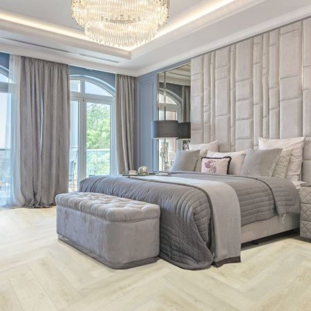 SPC ламинат CronaFloor Herringbone 2.0 Дуб Ним H015 Т092551 толщина 0,45 см 42 класс 640х128