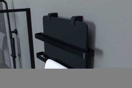 Полотенцесушитель электрический Allen Brau Infinity 00325638 45х120 черный