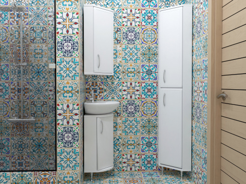 Шкаф-пенал Stella Polar Концепт угловой SP-00000147 30х30х181 цвет белый - фото 3