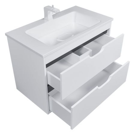 Тумба с раковиной Uperwood UPD Modul 393020560 80х50 цвет белый