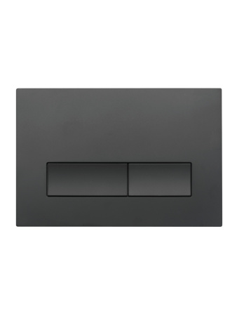 Клавиша смыва механическая Agger APB0244 цвет черный матовый