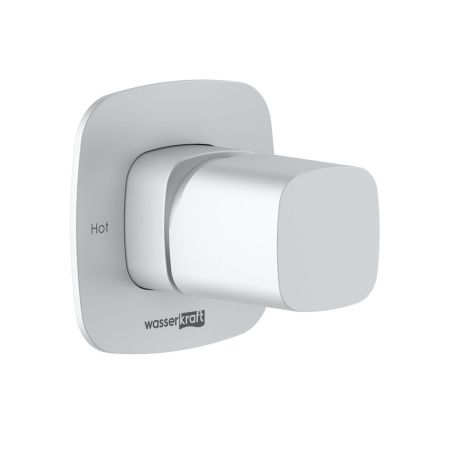 Смеситель для душа Wasserkraft Saale 9500 9551 встраиваемый в стену белый