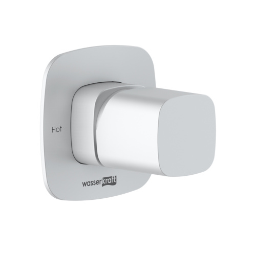 Смеситель для душа WasserKRAFT Saale 9500 9551 встраиваемый белый - фото 2