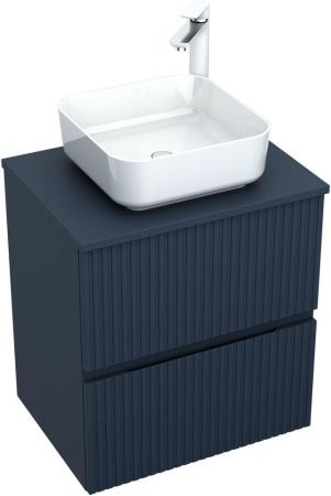 Тумба под раковину Aquanet Джейн 00313300 60х40 подвесная цвет синий