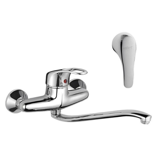 Смеситель для кухни D-Lin D141411 настенный хром - фото 2