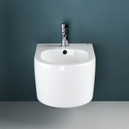 Биде подвесное Ceramica Nova MOMENTS CN3004 цвет белый