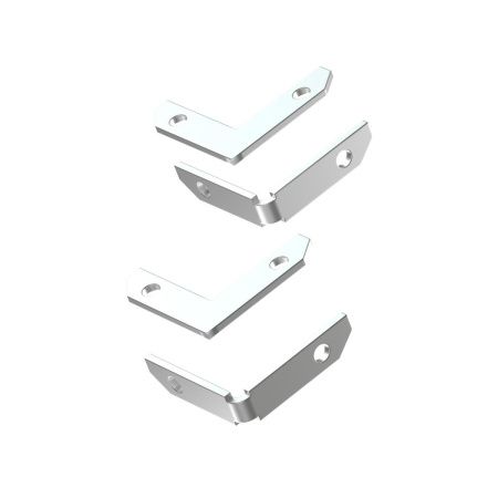 Комплект угловых соединителей шинопровода Denkirs Smart One (Смарт Оне) TR2027-AL