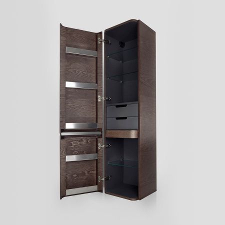 Шкаф-пенал Am.Pm Sensation M30CHL0406TF 40х160 подвесной цвет серый