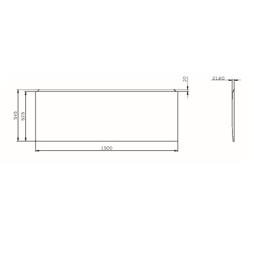 Экран для ванны Am.Pm X-Joy W94A-150-070W-P1 - фото 5