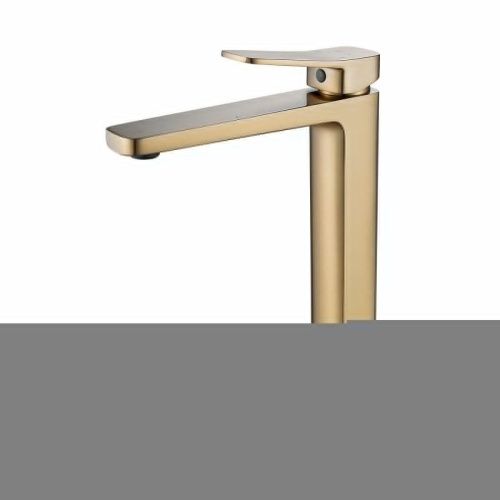 Смеситель для раковины Shevanik S9911G на столешницу золото - фото 2