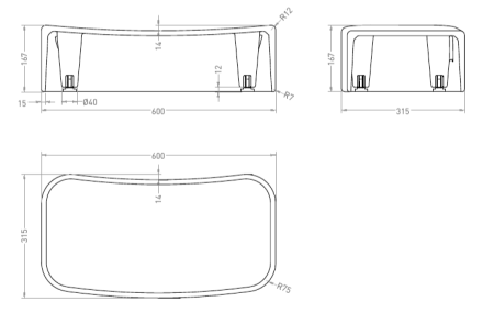 Ступень Salini ORIENTE 1905101GF
