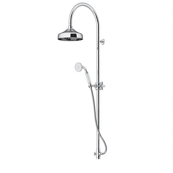 Душевая стойка Gattoni Programma doccia 4295/PDC0 настенная хром