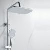 Душевая стойка Shevanik S4136 настенная цвет хром