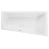 Ванна акриловая Vagnerplast Cavallo VPBA169CAV3PX-04 160х90 пристенная асимметричная без каркаса