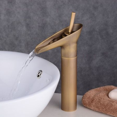 Смеситель для раковины Bronze de Luxe SCANDI 10101 на столешницу бронза