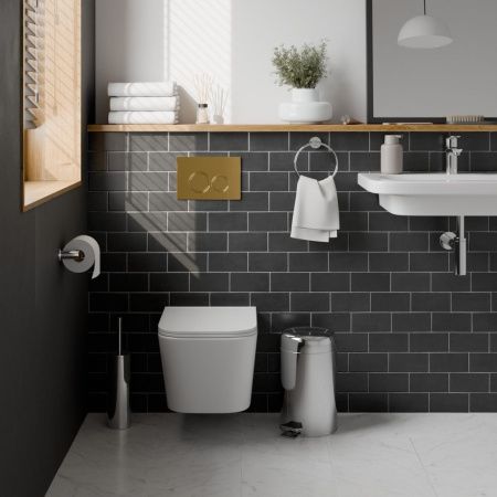 Клавиша смыва механическая Iberica Blanca ESTI-O IB.B082.006.001 цвет желтый