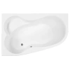 Ванна акриловая Vagnerplast Melite VPBA163MEL3LX-04 160х105 пристенная асимметричная без каркаса
