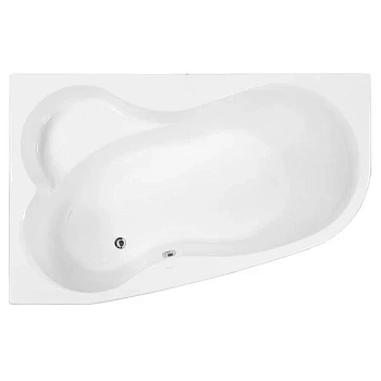 Ванна акриловая Vagnerplast Melite VPBA163MEL3LX-04 160х105 пристенная асимметричная без каркаса