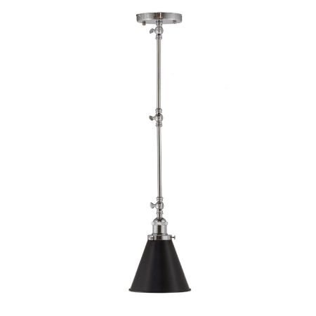 Светильник подвесной Lumina Deco Rubi (Руби) LDP B007 CHR+BK