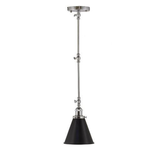 Светильник подвесной Lumina Deco Rubi (Руби) LDP B007 CHR+BK - фото 2