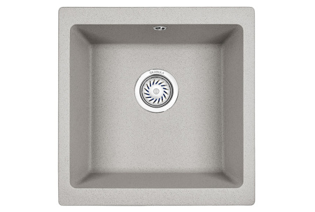 Кухонная мойка Granula 4451, БАЗАЛЬТ 45х46 цвет серый поверхность матовая