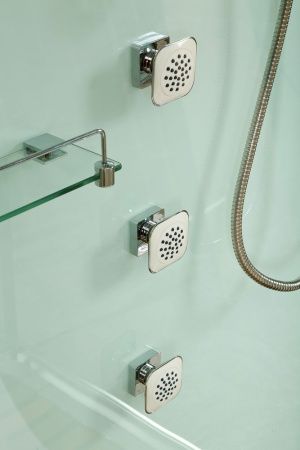 Душевая кабина AvaCan V1215 120х90 прямоугольная с крышей ориентация универсальная