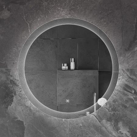 Зеркало с подсветкой Cezares ECO CZR-SPC-ECO-600-LED-TCH 60х60 подвесное