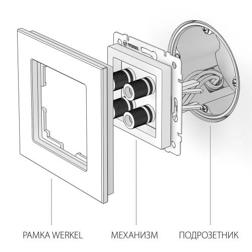 Акустическая розетка Werkel 4690389124273 - фото 2