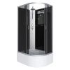 Душевая кабина Niagara Classic 25101434LBKT 120х80 асимметричная без крыши ориентация левая