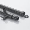 Душевая стойка Shevanik S6236T настенная цвет оружейная сталь