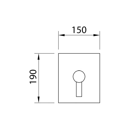 Смеситель Clever Agora Xtreme 60748 встраиваемый хром