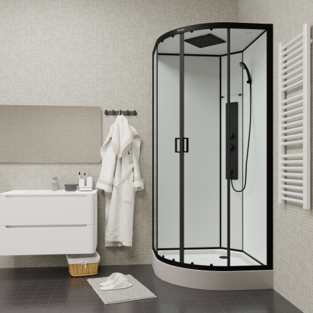 Душевая кабина Parly AMI AMI 90х90 четверть круга с крышей ориентация универсальная