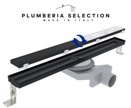 Душевой лоток Plumberia Selection PSL LINEAR PSL60NO напольный