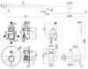 Душевая система Paffoni Light KITZLIG015CR встраиваемая в стену цвет хром